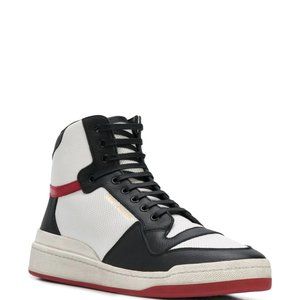 Saint Laurent SL24 panelled high-top sneakers